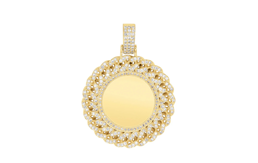 Miami Cuban Memory Pendant: A Timeless Treasure