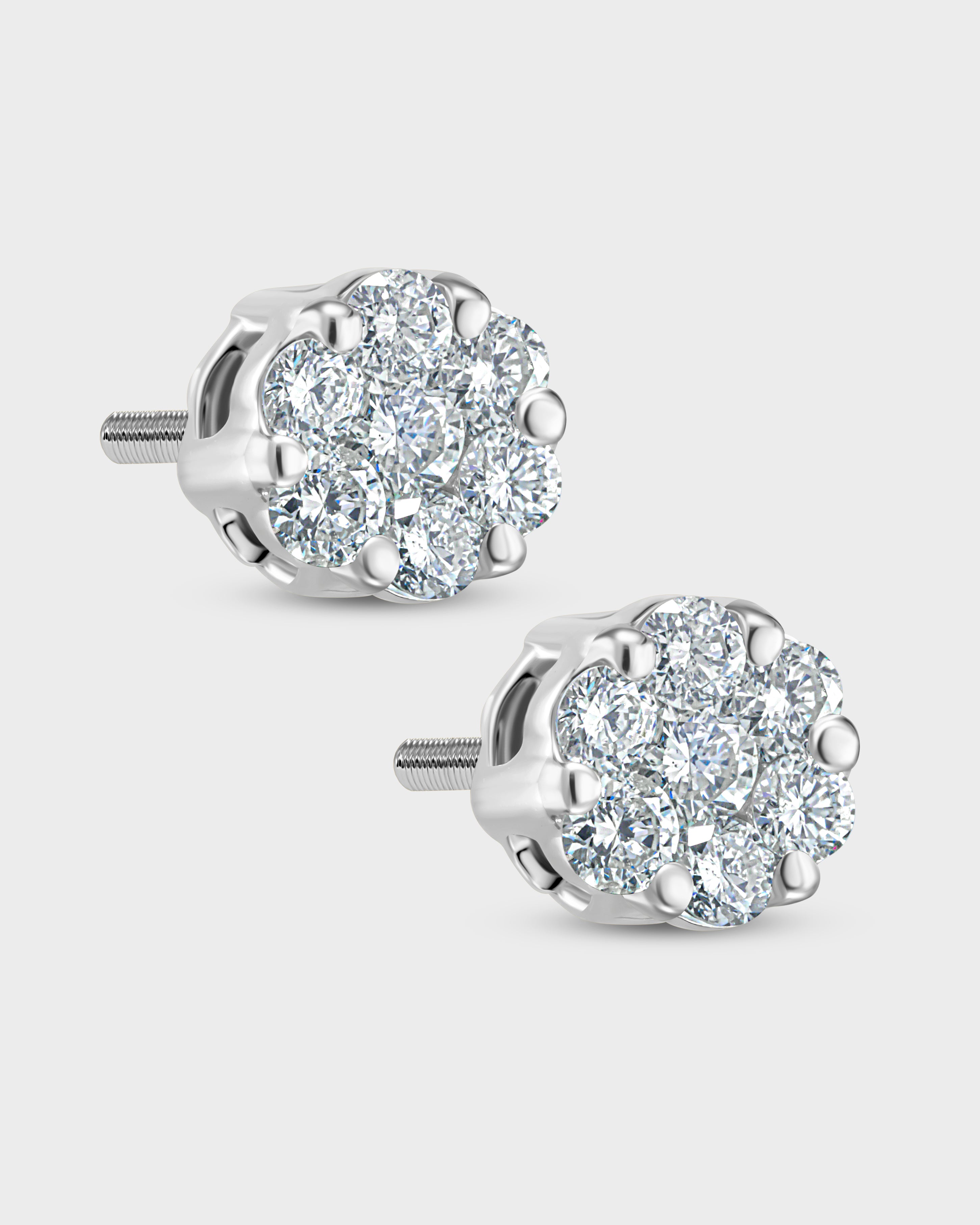 Oscar Floral Glow Stud LG
