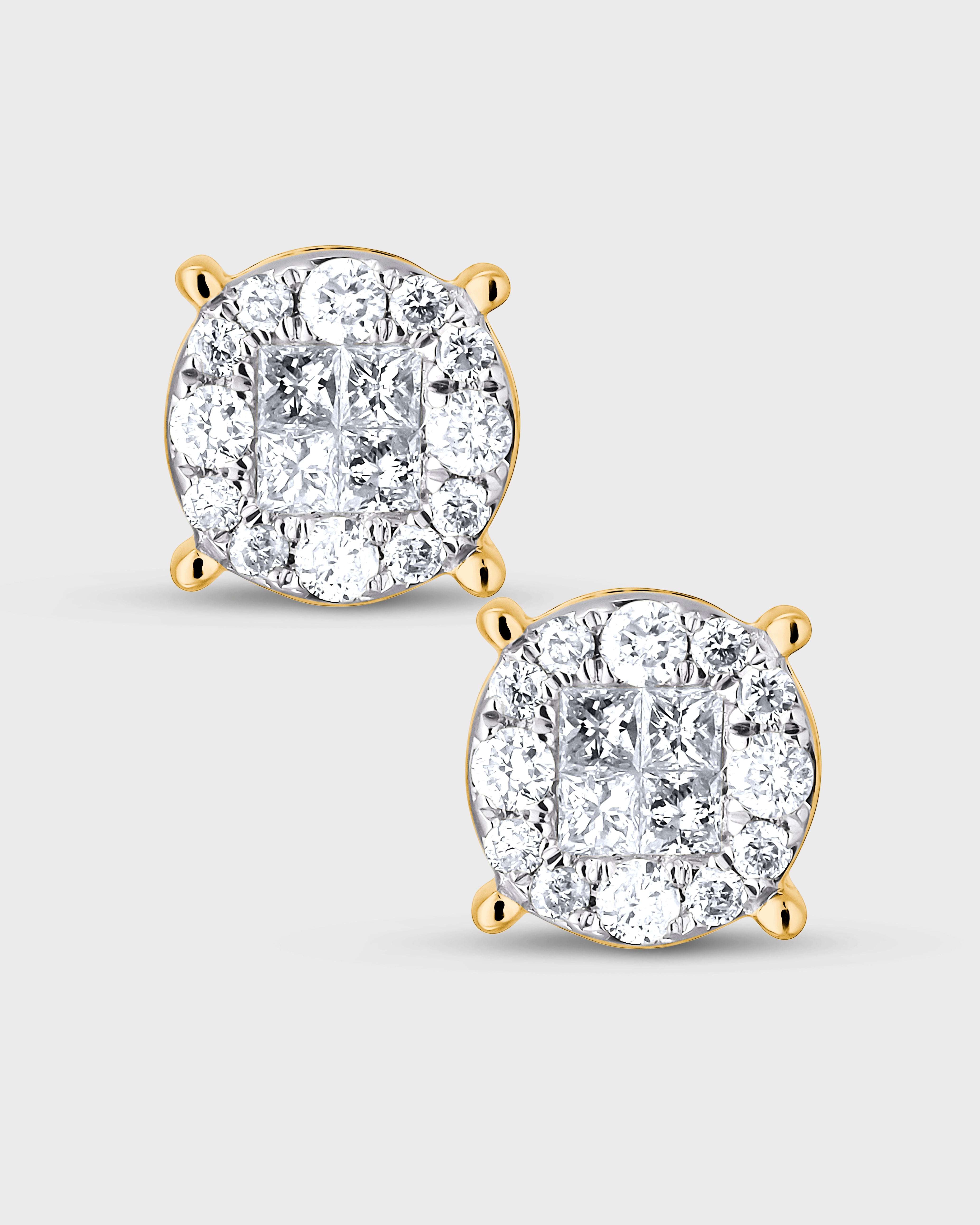 Oscar Radiant Cluster Stud