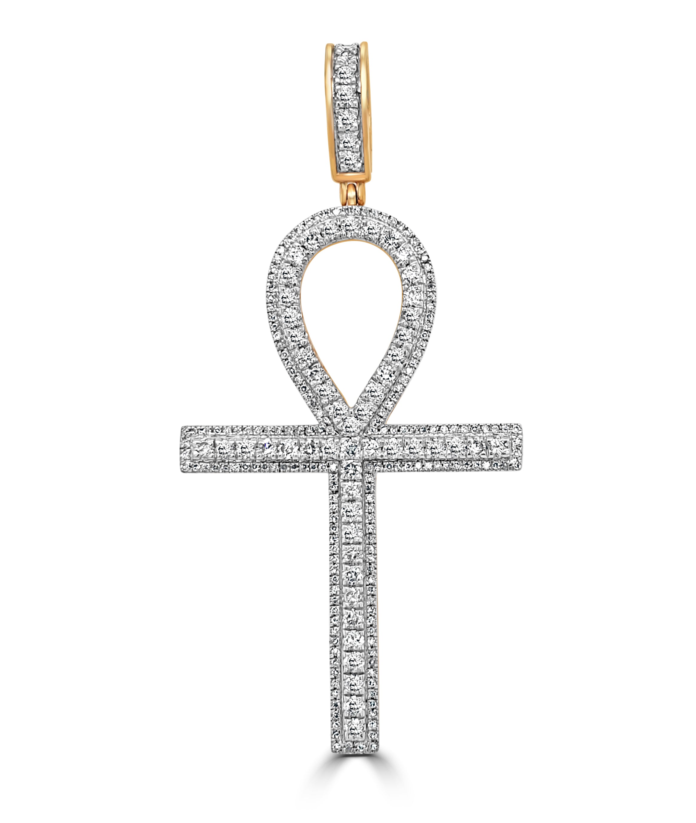 Diamond Ankh Pendants