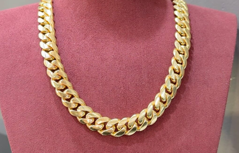 The Allure of the 14K Solid Miami Cuban Chain: A Timeless Accessory