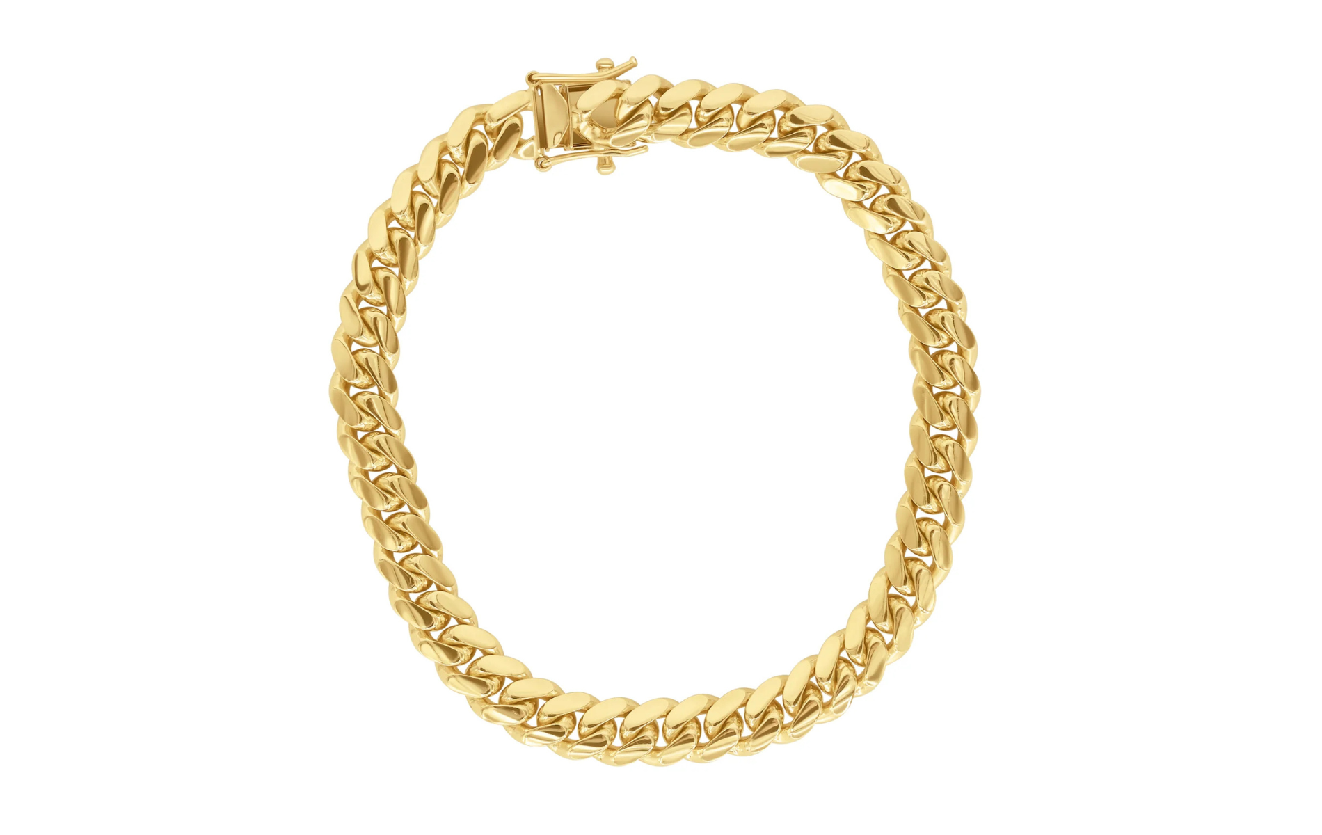 The Timeless Elegance of a 14k Gold Miami Cuban Link Bracelet