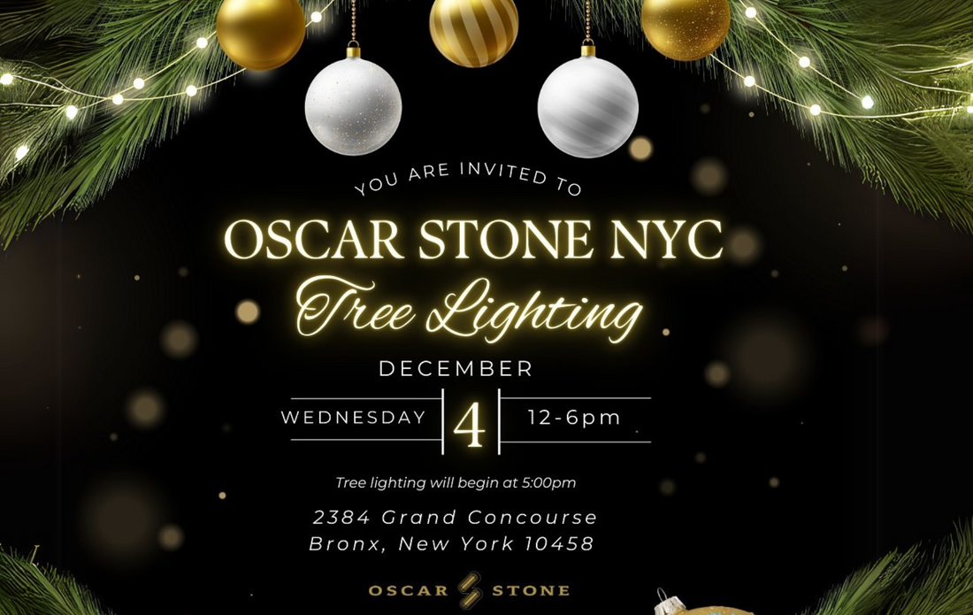 Join Us for the Oscar Stone NYC Tree Lighting Celebration!