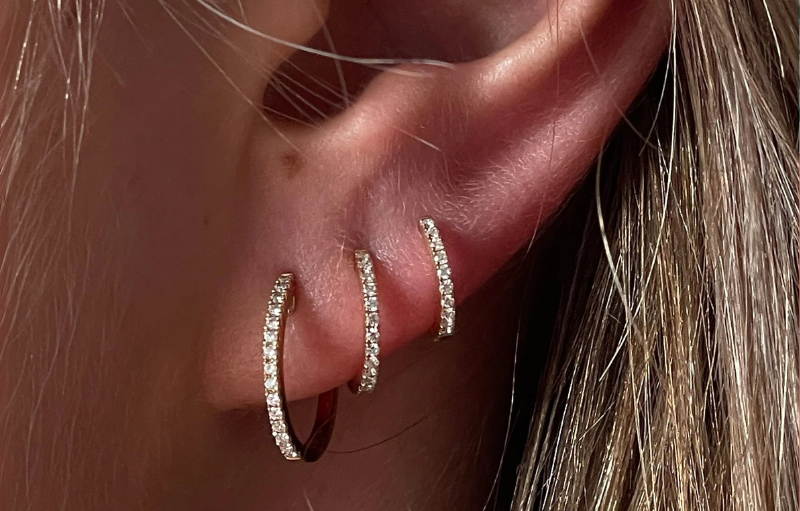 The Allure of Diamond Hoop Earrings: A Timeless Accessory