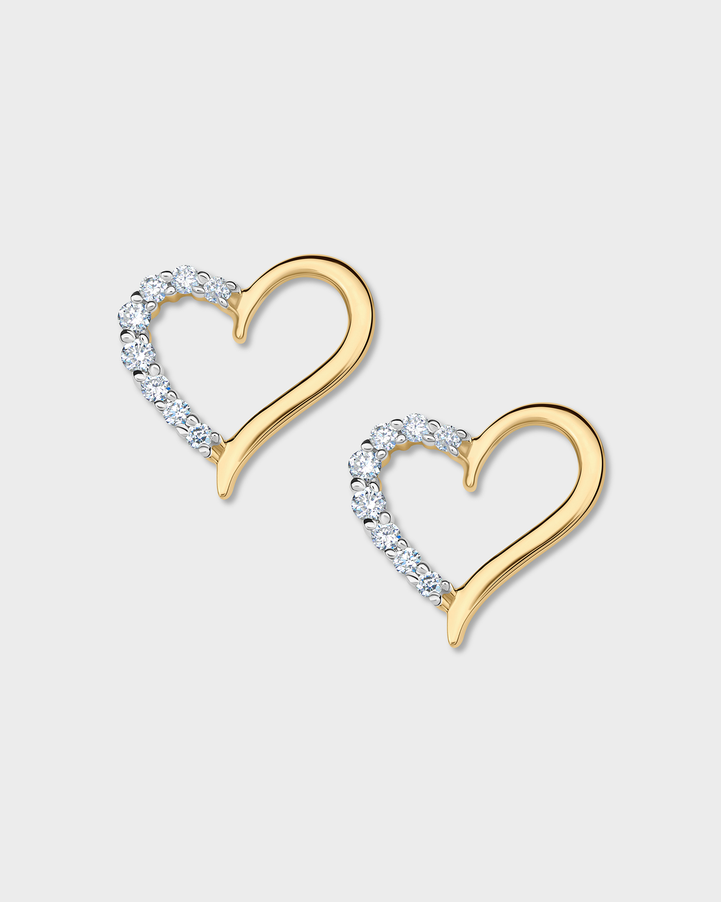 Heart of Fire Studs
