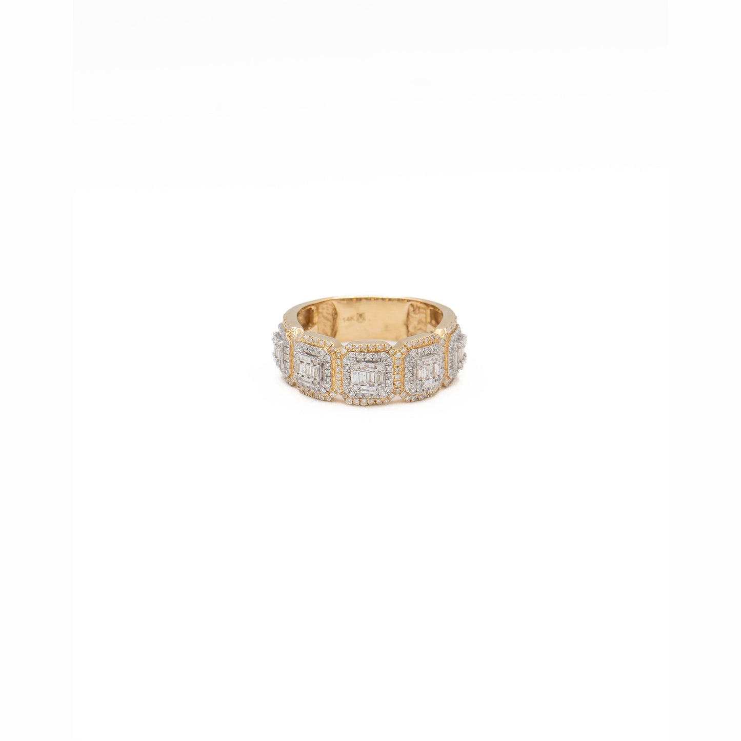 Baguettes Square-Cut Eternity Band