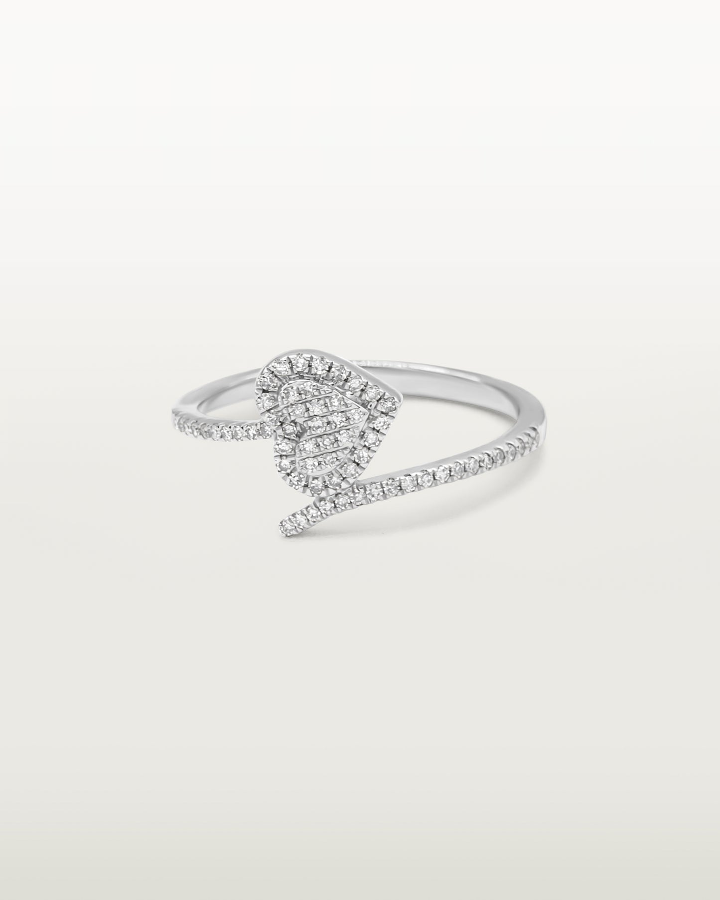 Love Heart Diamond Ring