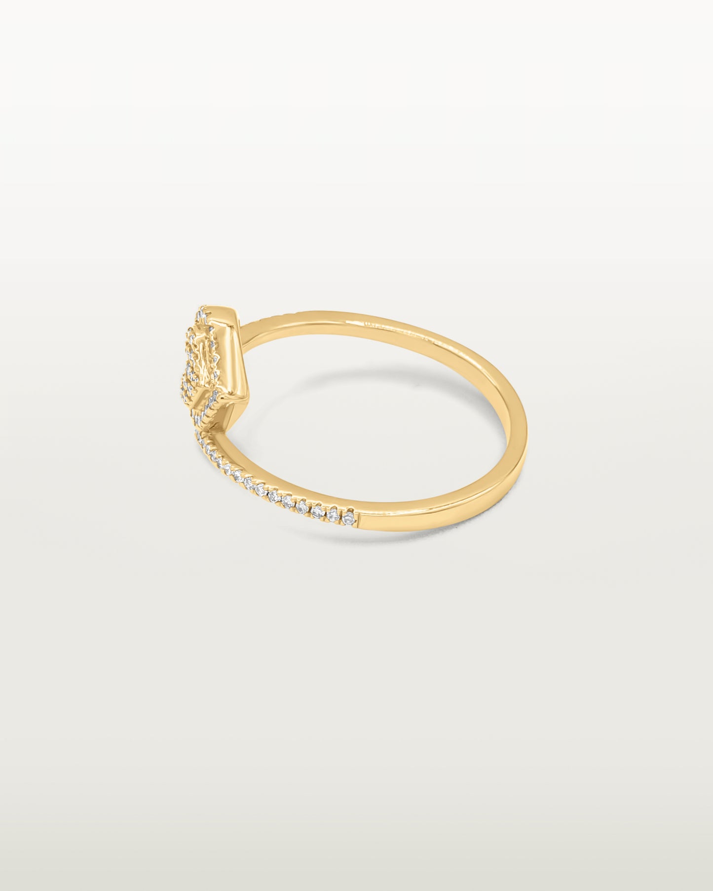 Love Heart Diamond Ring