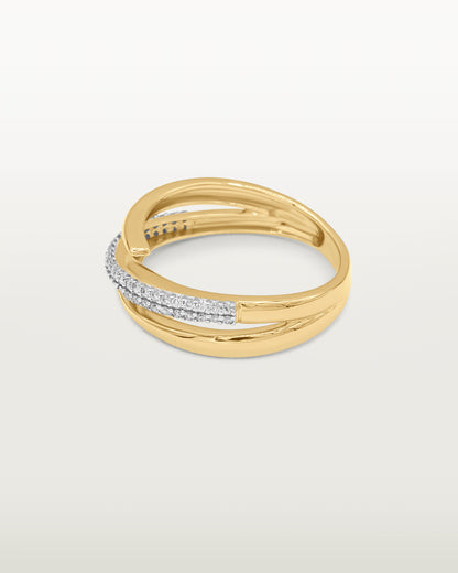 Twilight Harmony Diamond Ring