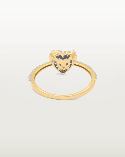 Devotion Diamond Heart Ring