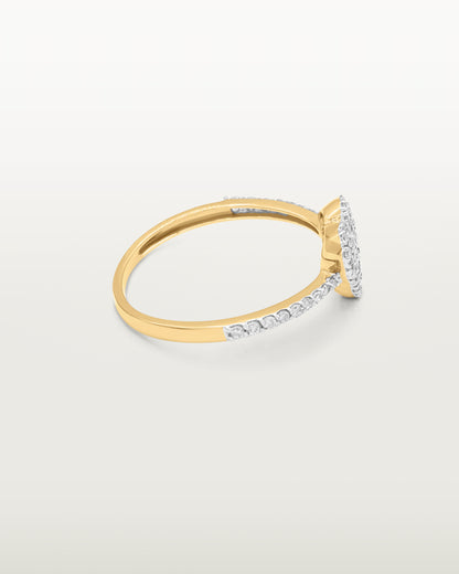 Devotion Diamond Heart Ring