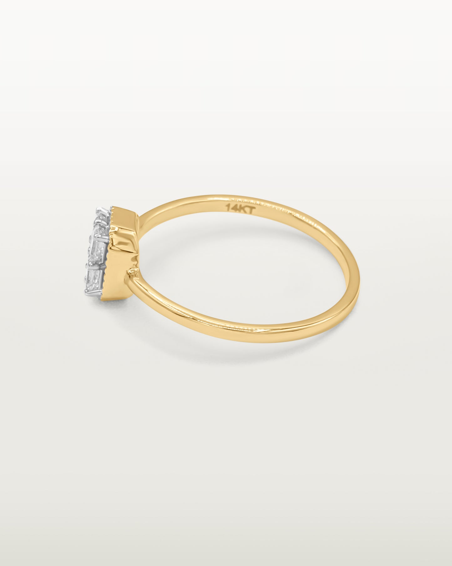 Majestic Glow Baguette Ring