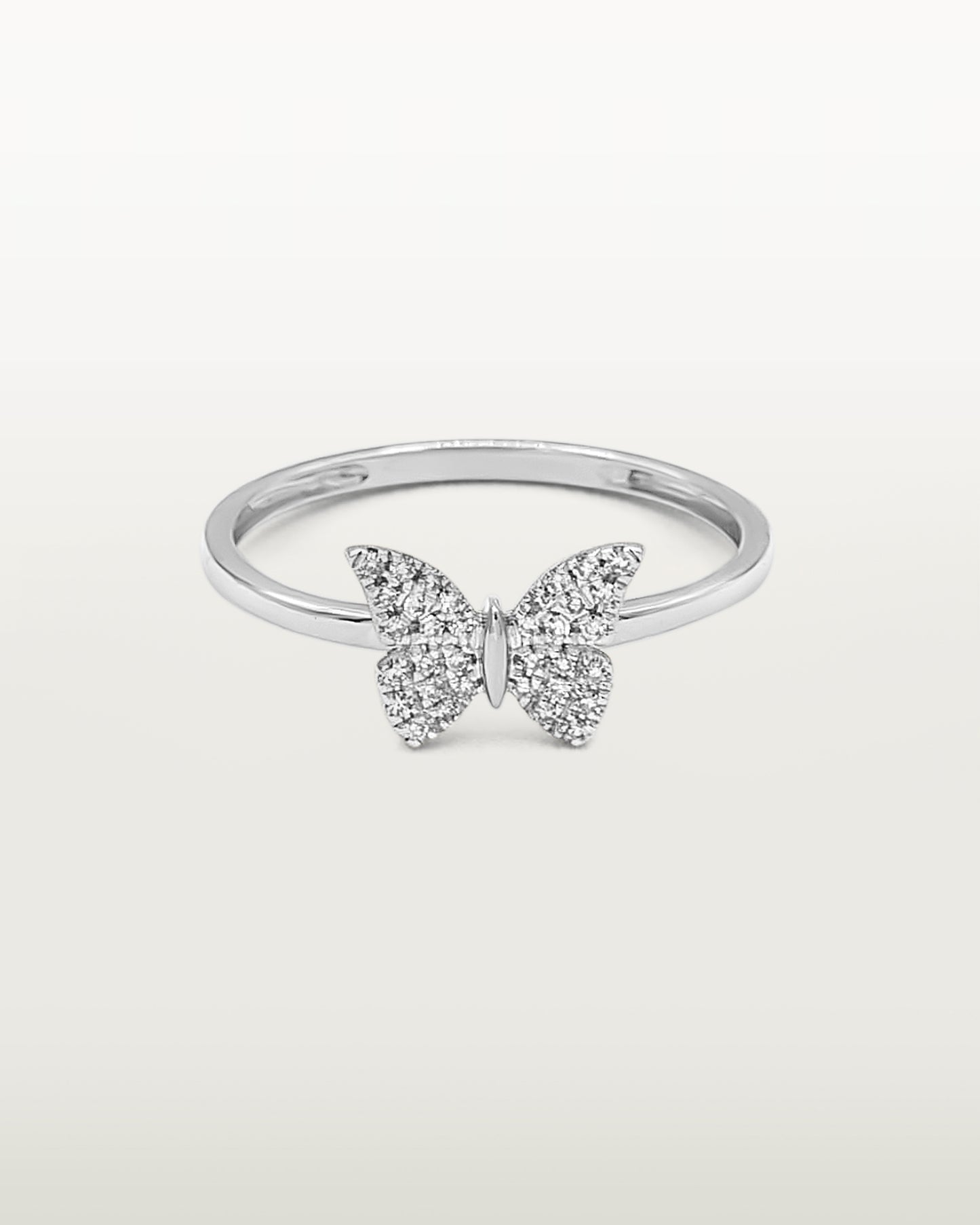 Butterfly Elegance Diamond Ring