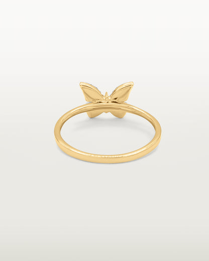 Butterfly Elegance Diamond Ring