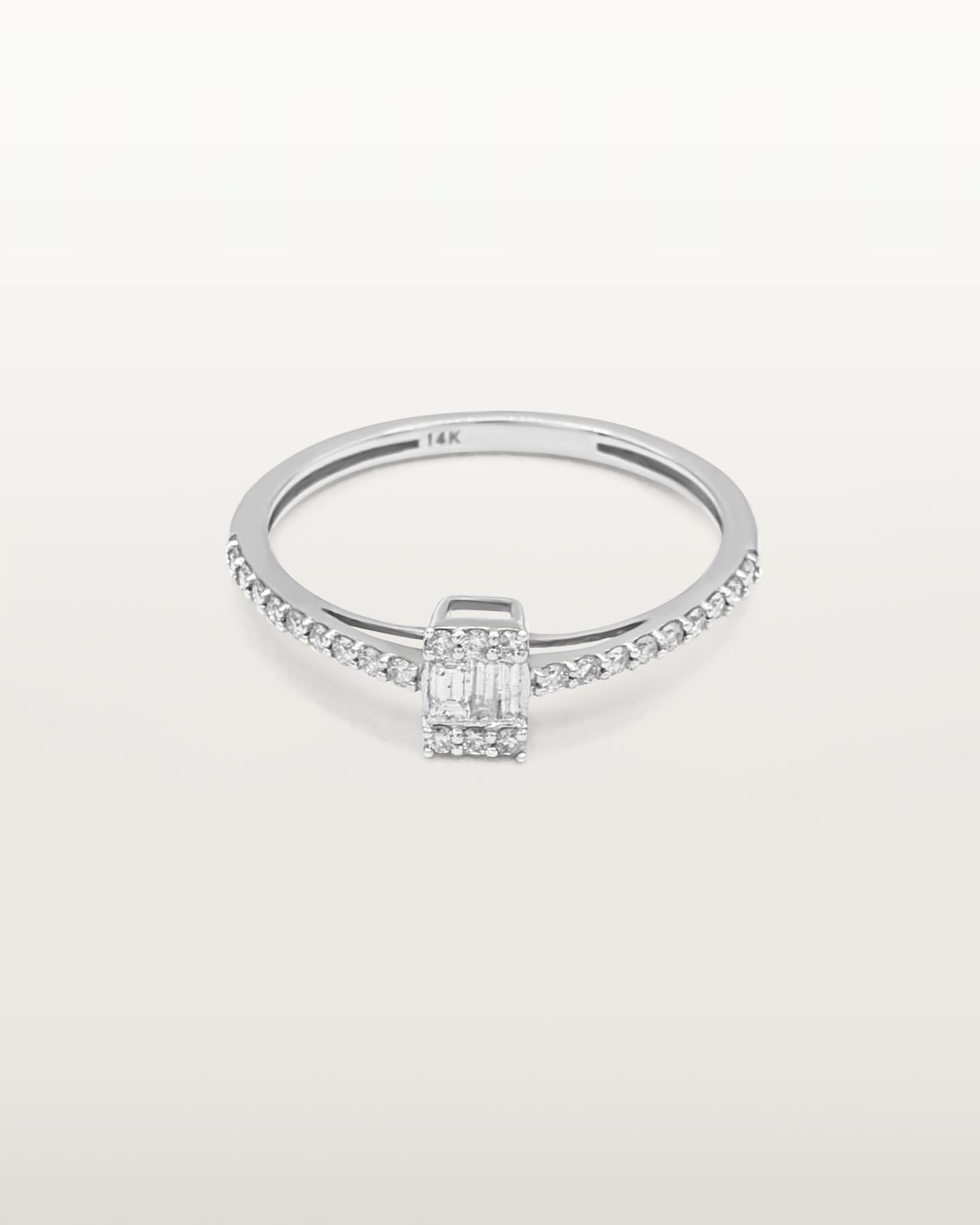 Spark Diamond Solitaire Ring