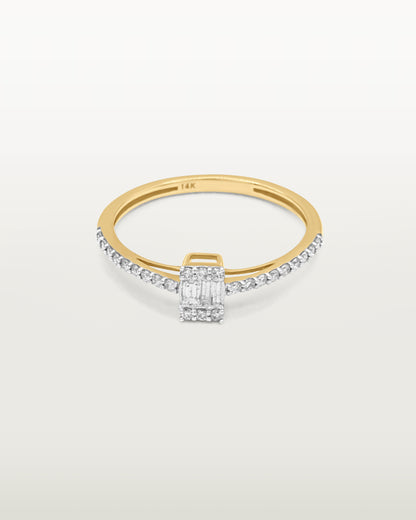 Spark Diamond Solitaire Ring