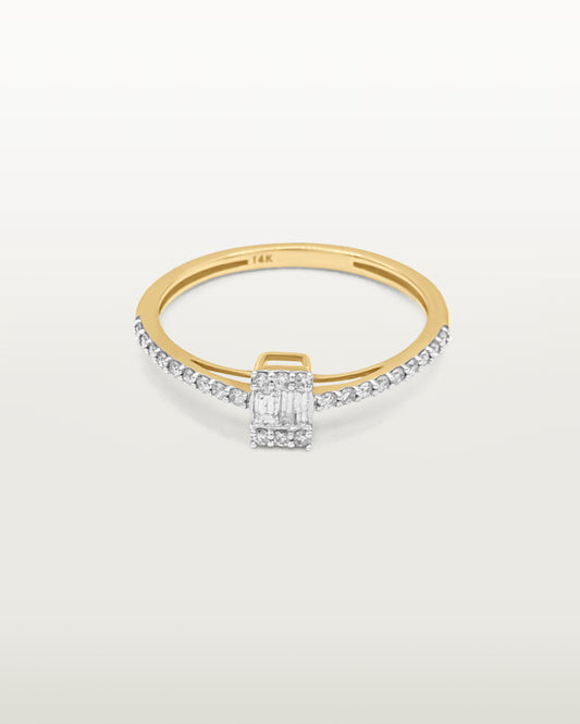 Spark Diamond Solitaire Ring