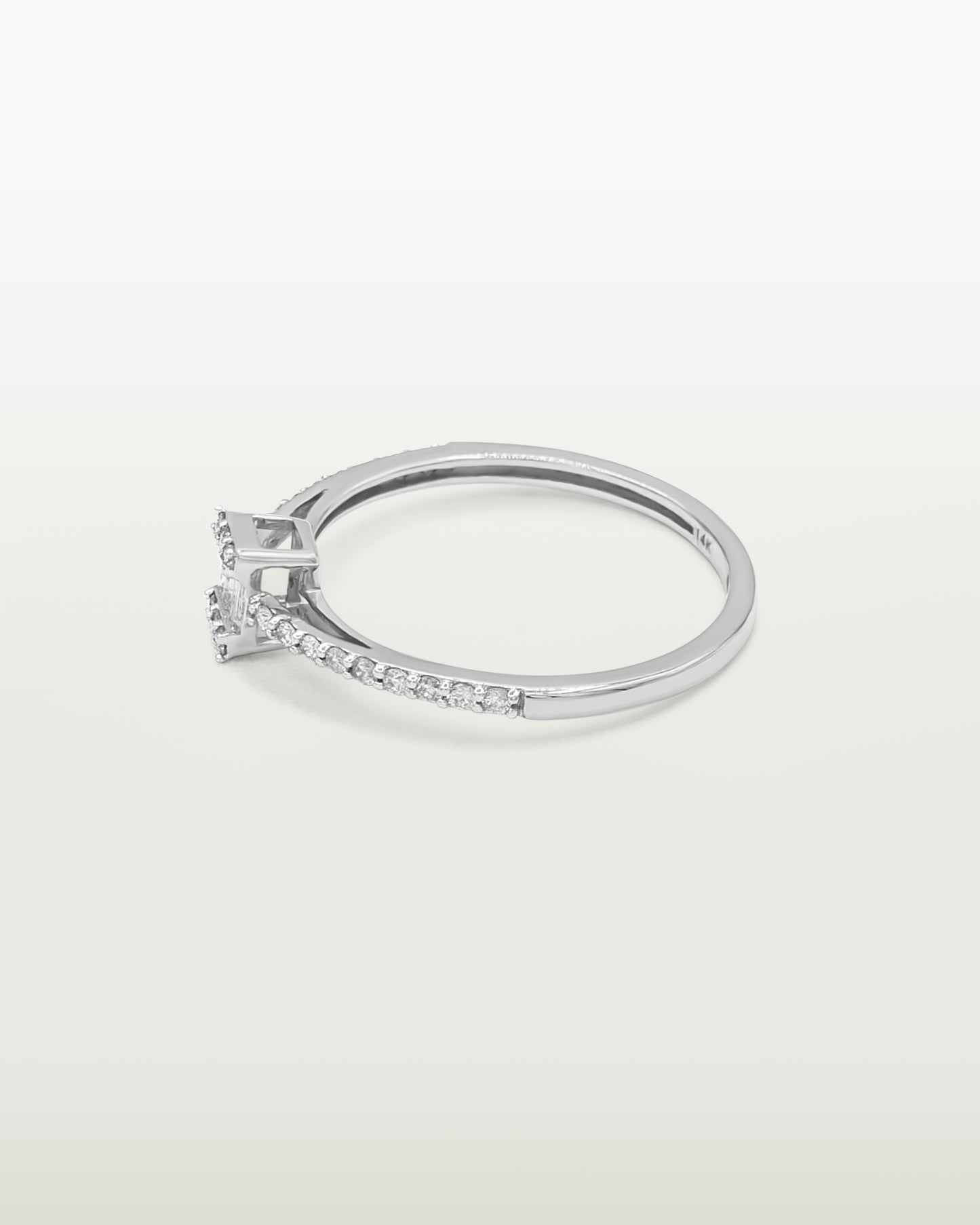 Spark Diamond Solitaire Ring