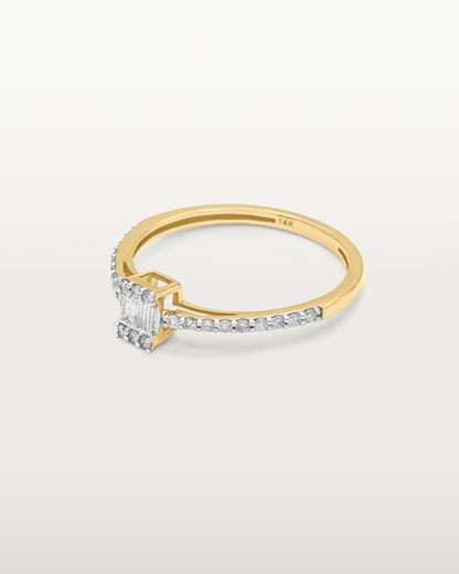 Spark Diamond Solitaire Ring