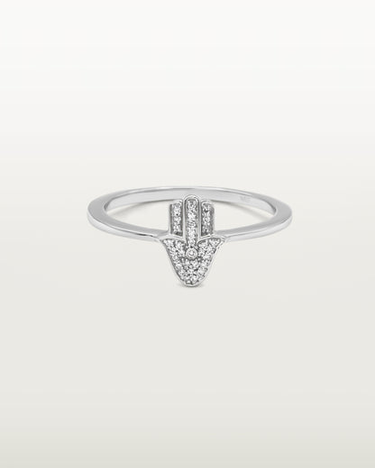 Divine Protection Hamsa Ring