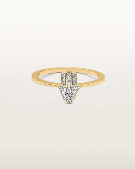 Divine Protection Hamsa Ring