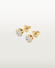 Oscar Floral Glow Stud LG