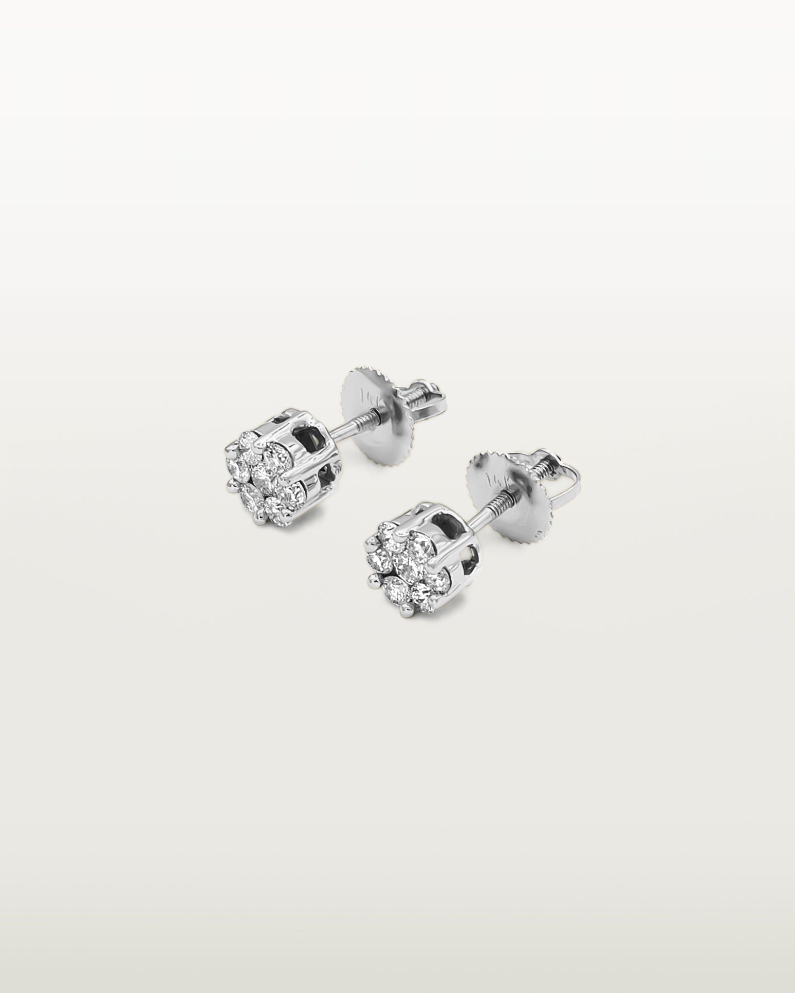 Oscar Floral Glow Stud LG