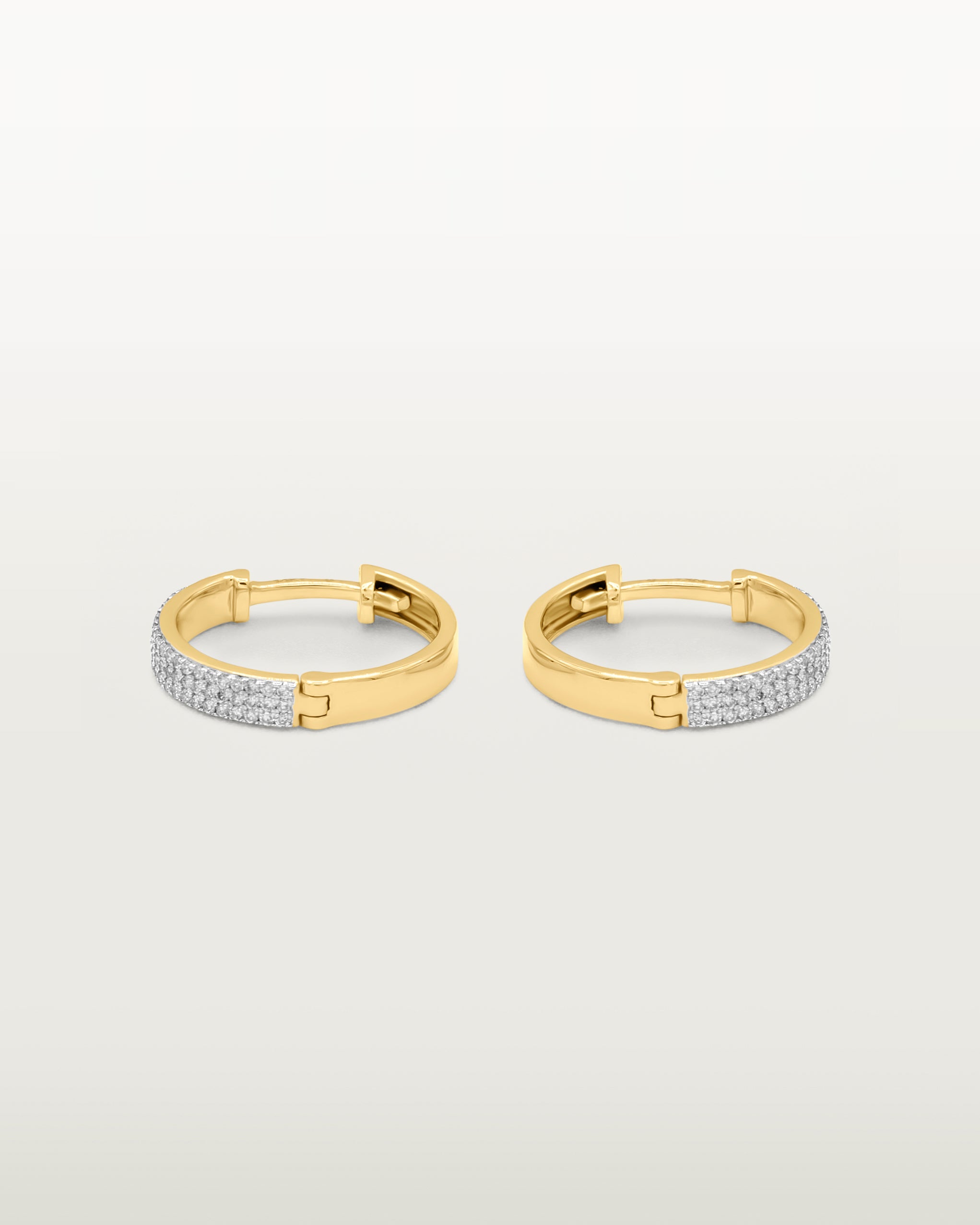Oscar Shimmering Stone Hoops