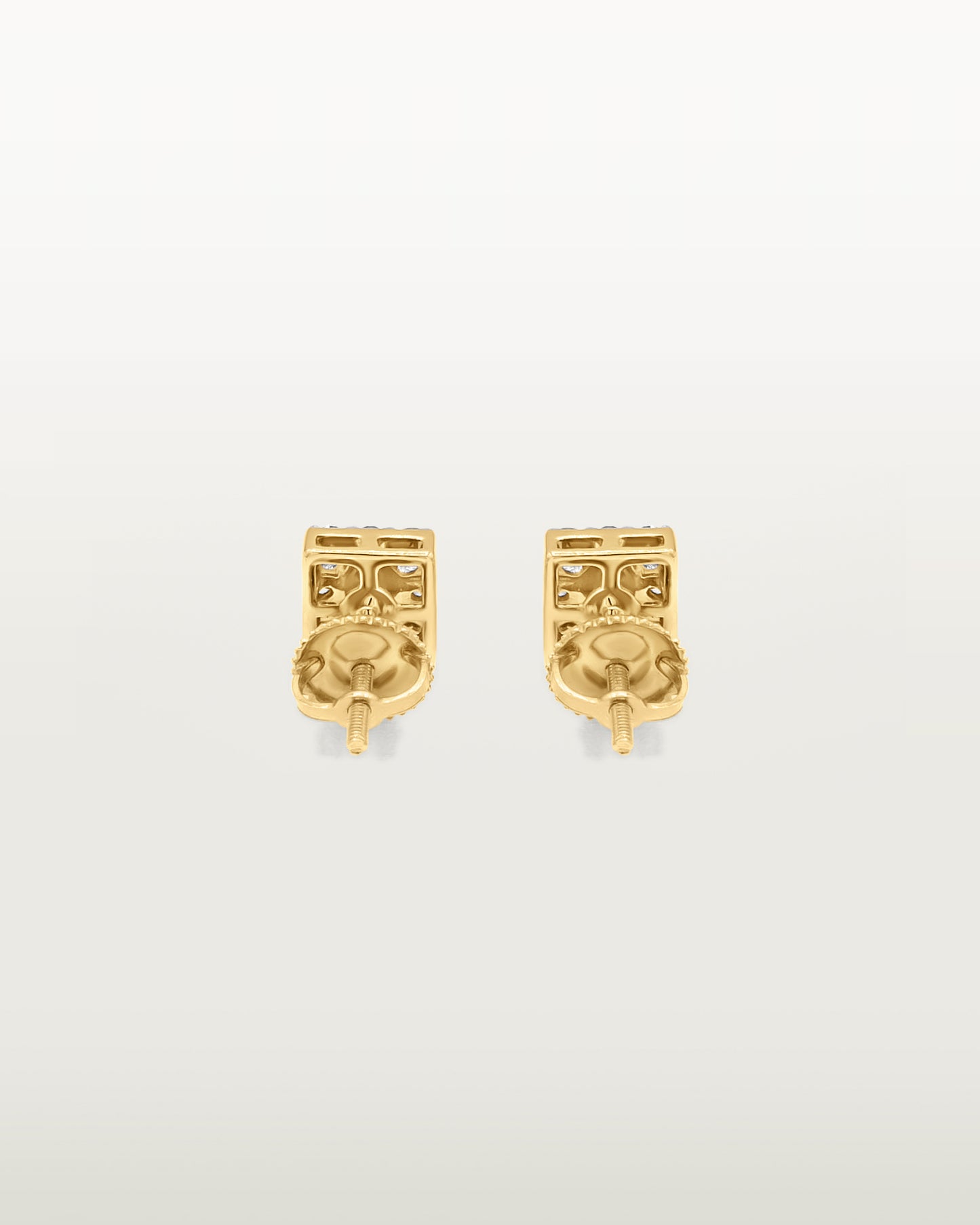 Luminous Spark Diamond Stud Earrings