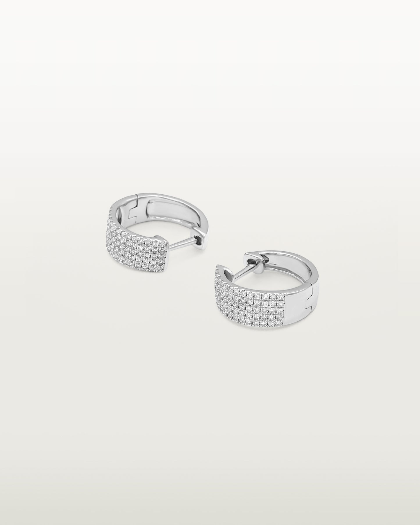 Diamond Casacade Hoops