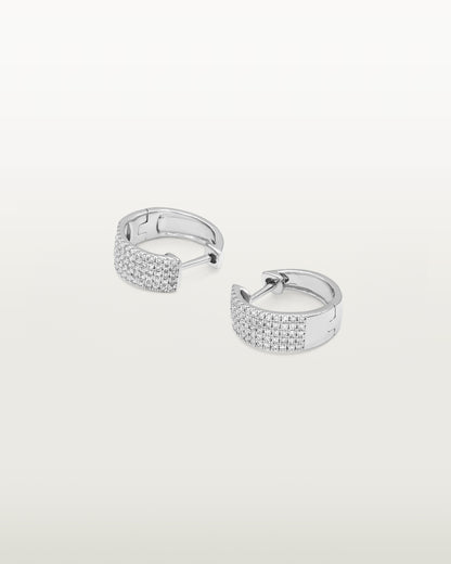 Diamond Casacade Hoops