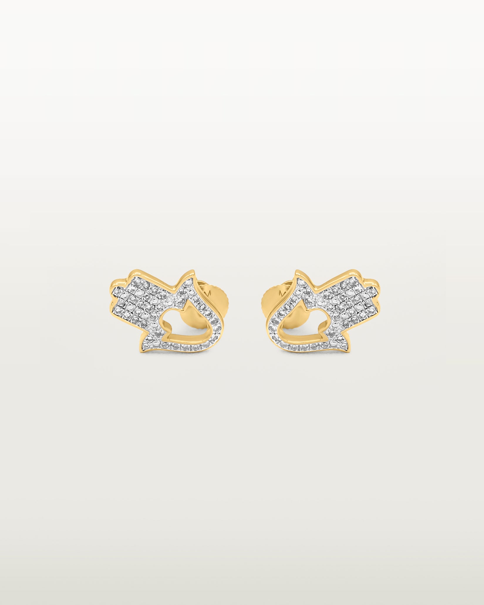 Oscar Hamsa Studs