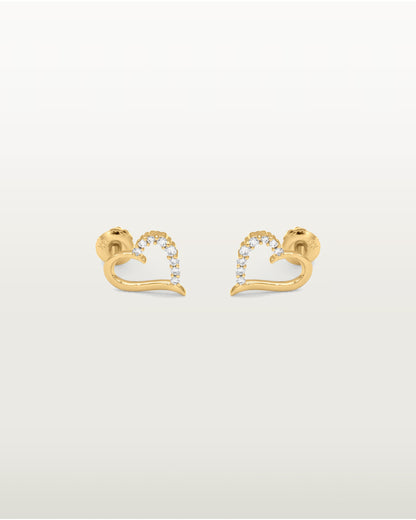 Eternal Love Diamond Studs Earrings