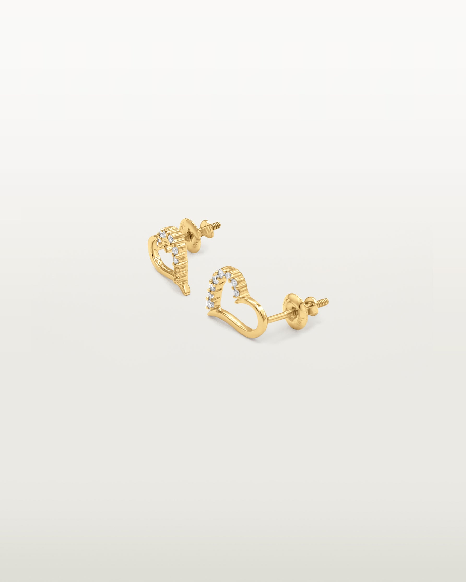 Heart of Fire Studs
