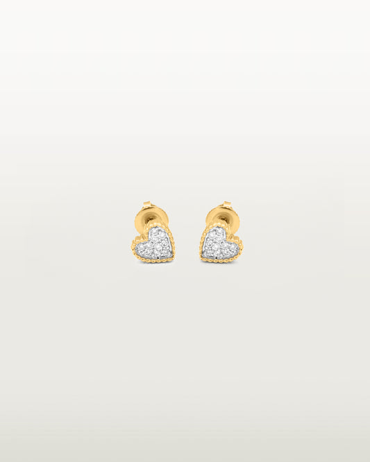 Eternal Love Diamond Studs Earrings