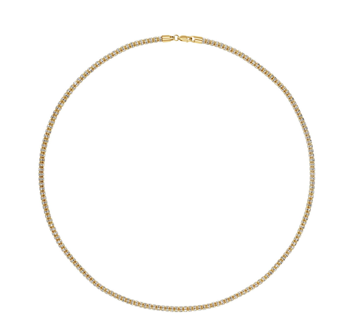 Icy Gold Ice Chain 2.5mm