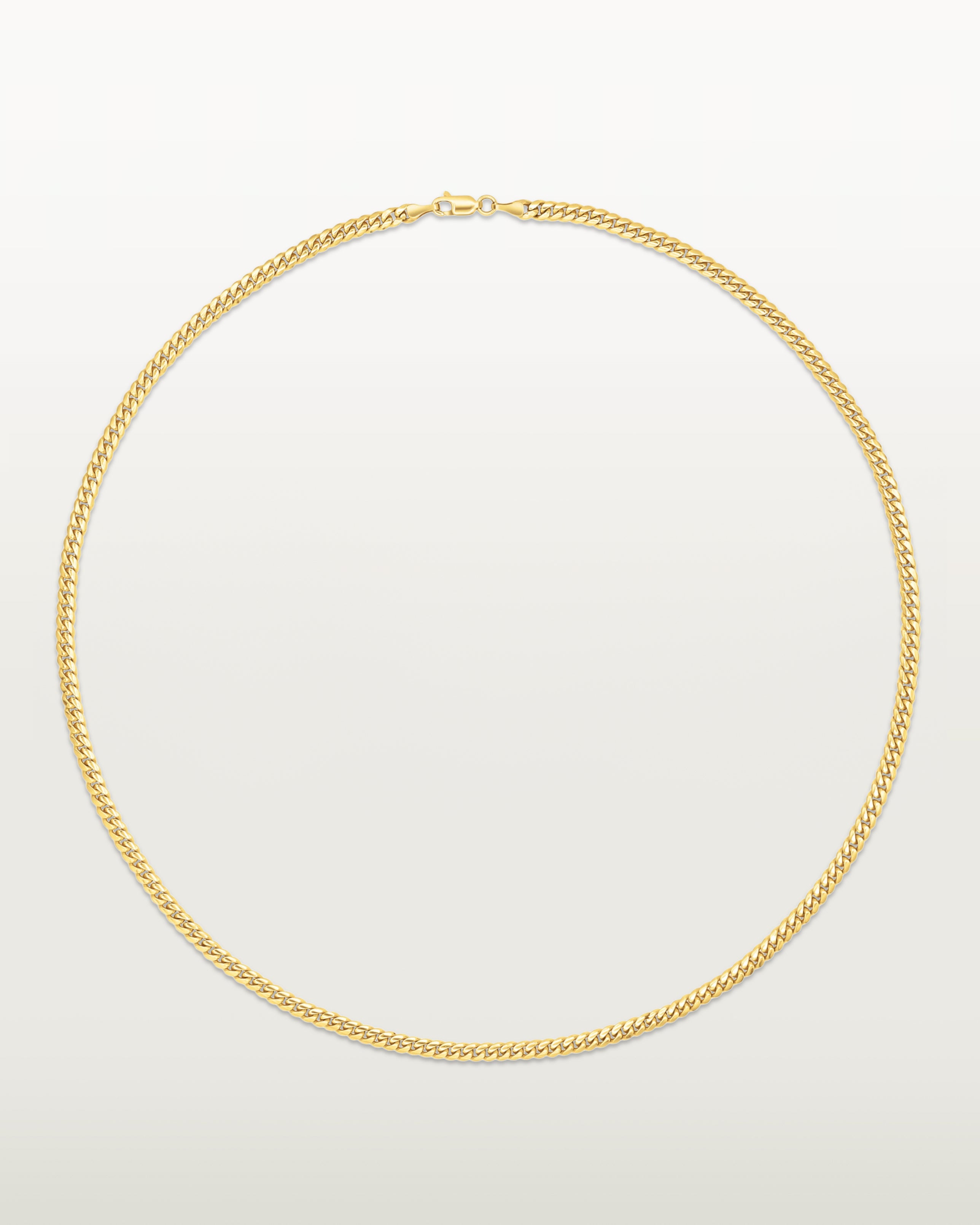 Oscar Cuban link Chain 3mm
