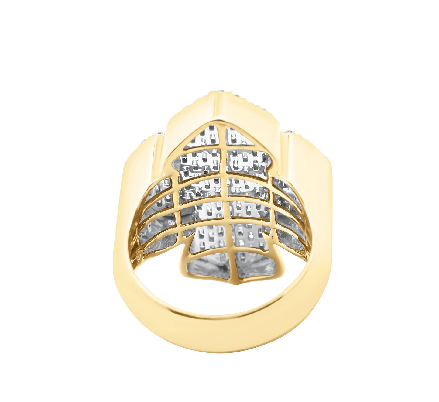 Divine Baguette Cross Ring