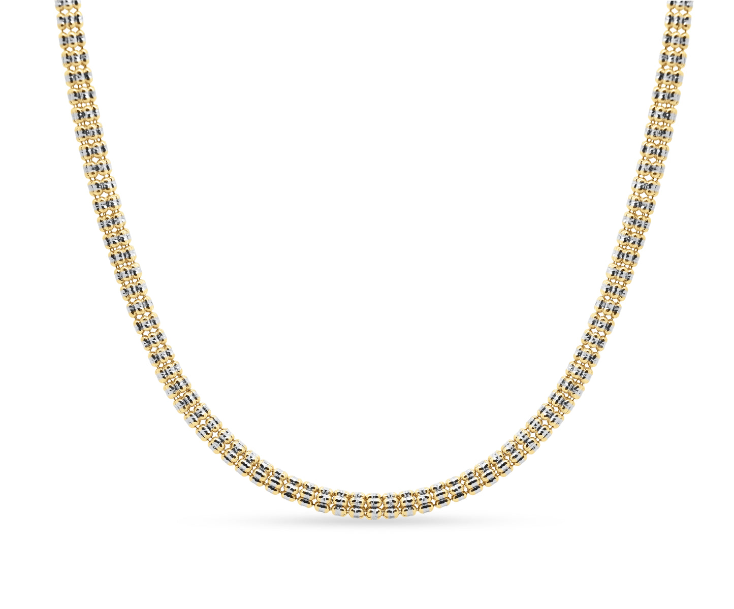 Icy Gold Ice Chain 4.5mm β Oscar Stone NYC - Grand Concourse