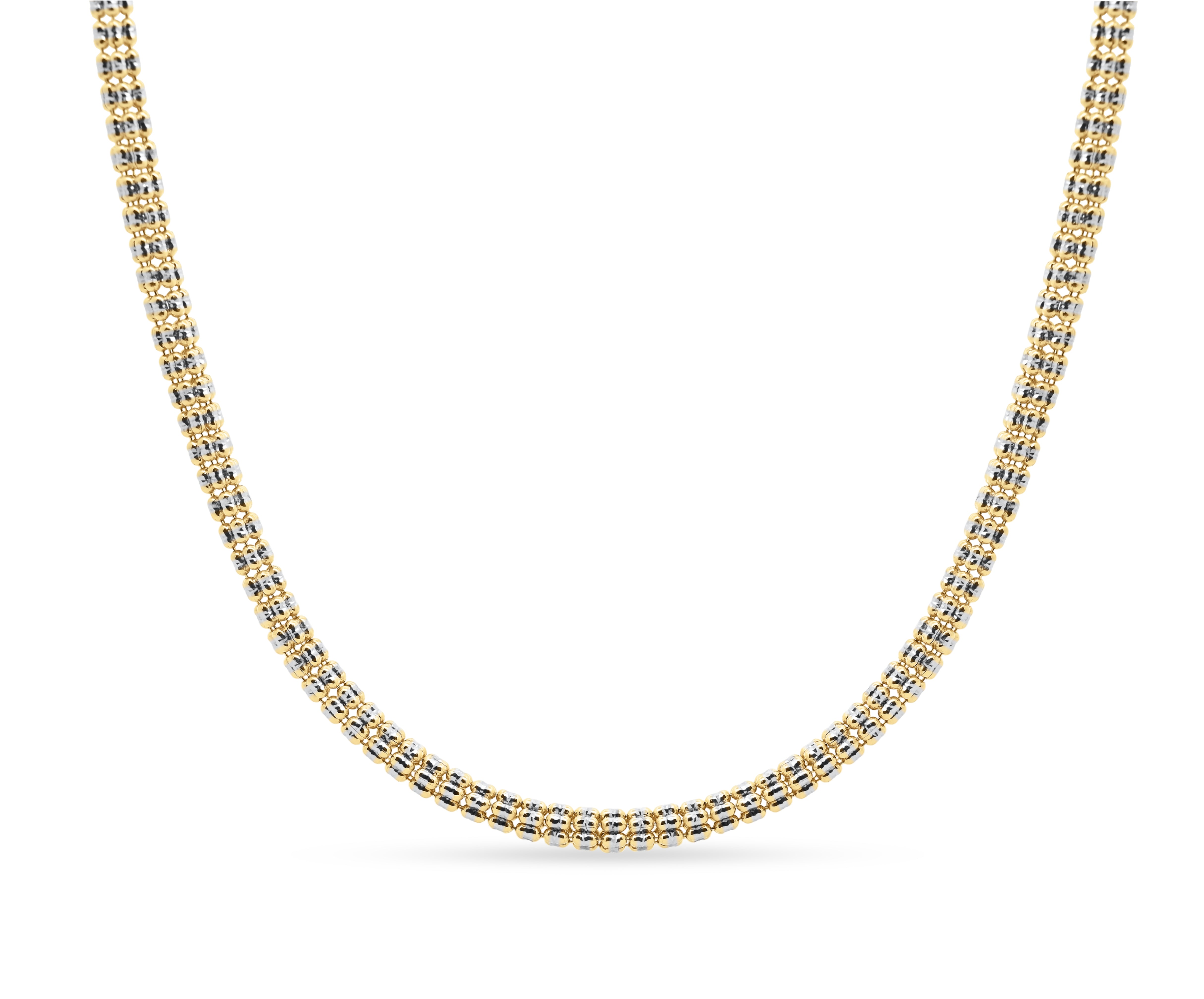 Icy Gold Luster Chain 2.5mm