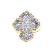 Divine Baguette Cross Ring