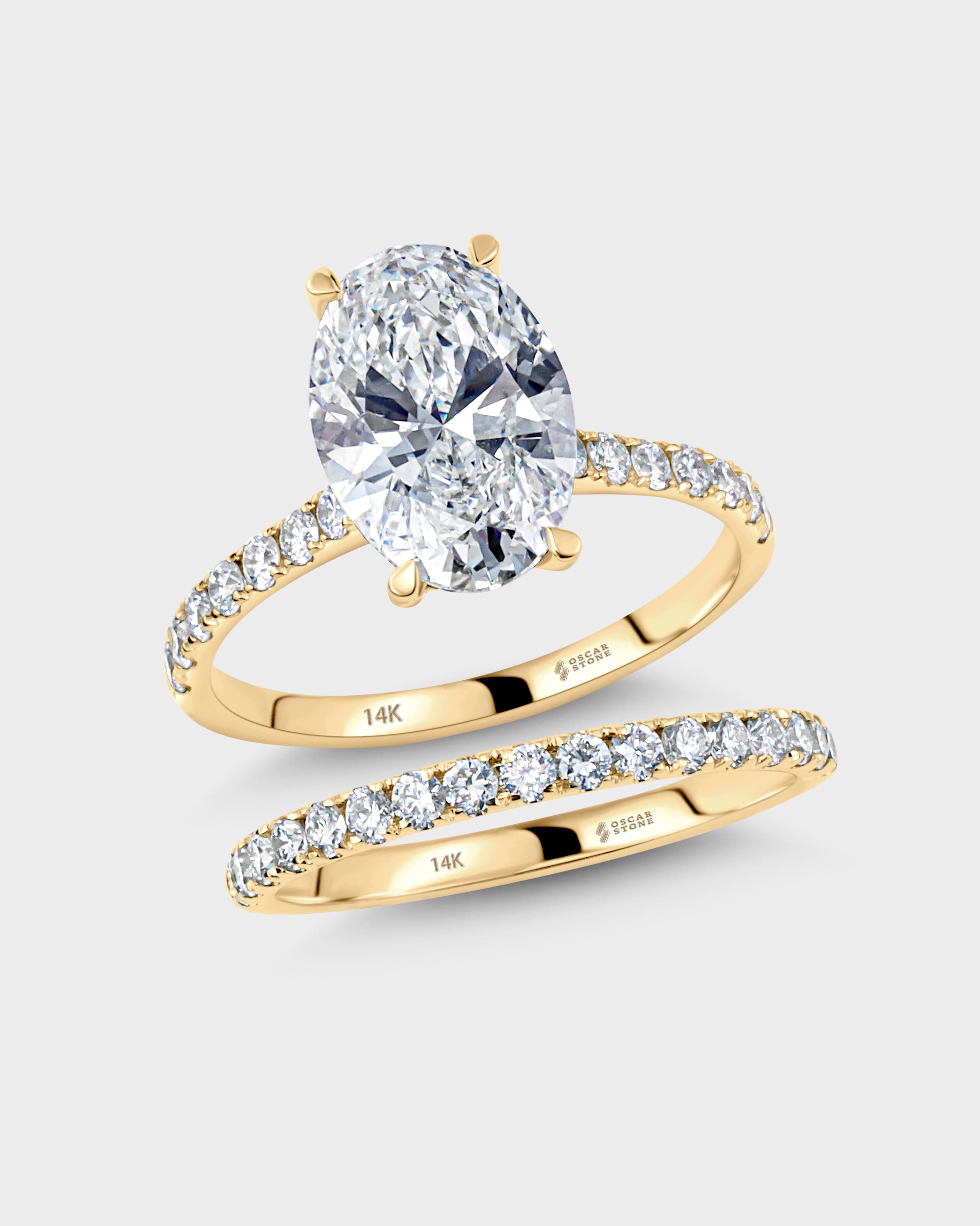 The Two-Band Engagement Ring