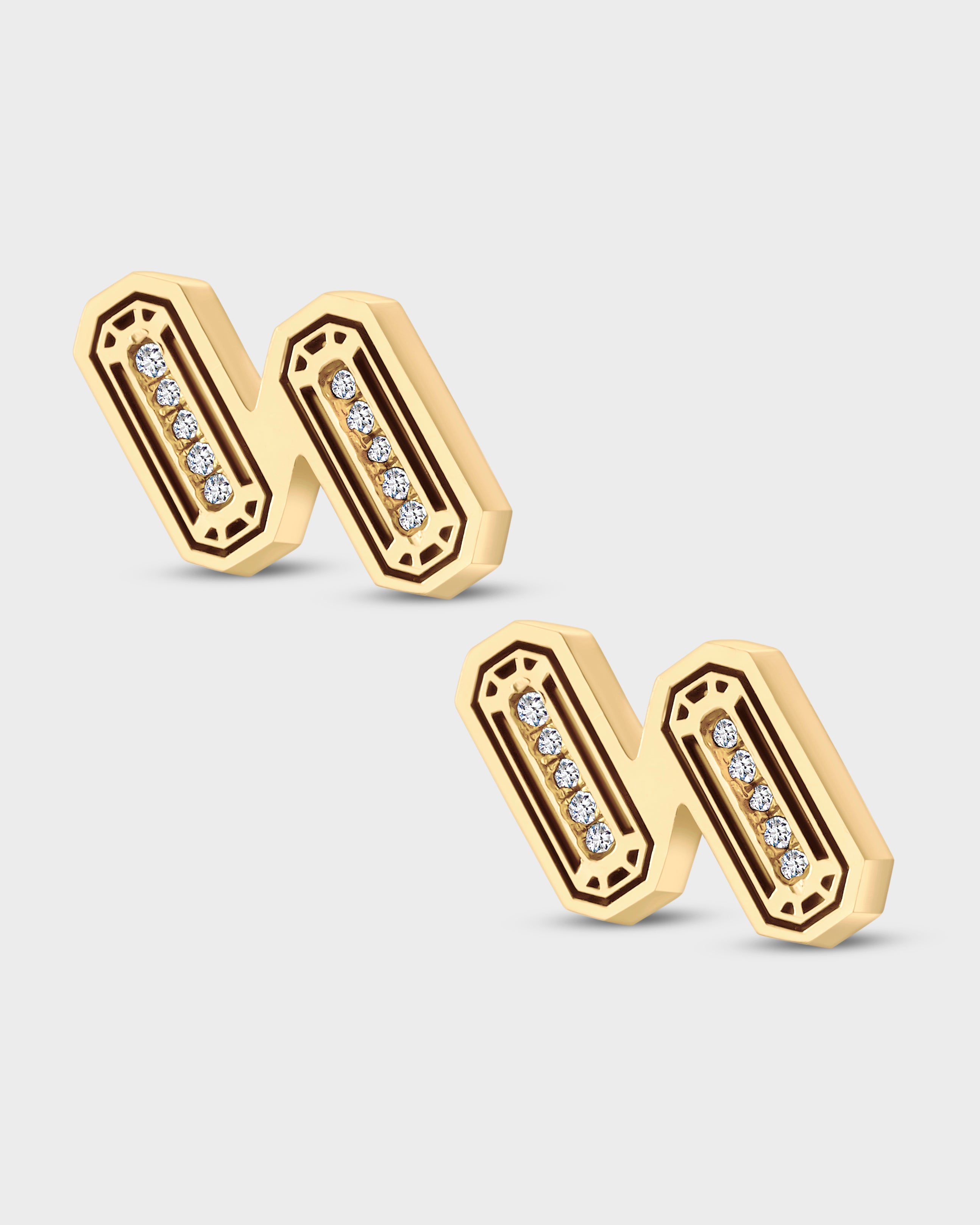 Oscar Stone Lab Diamond Earrings