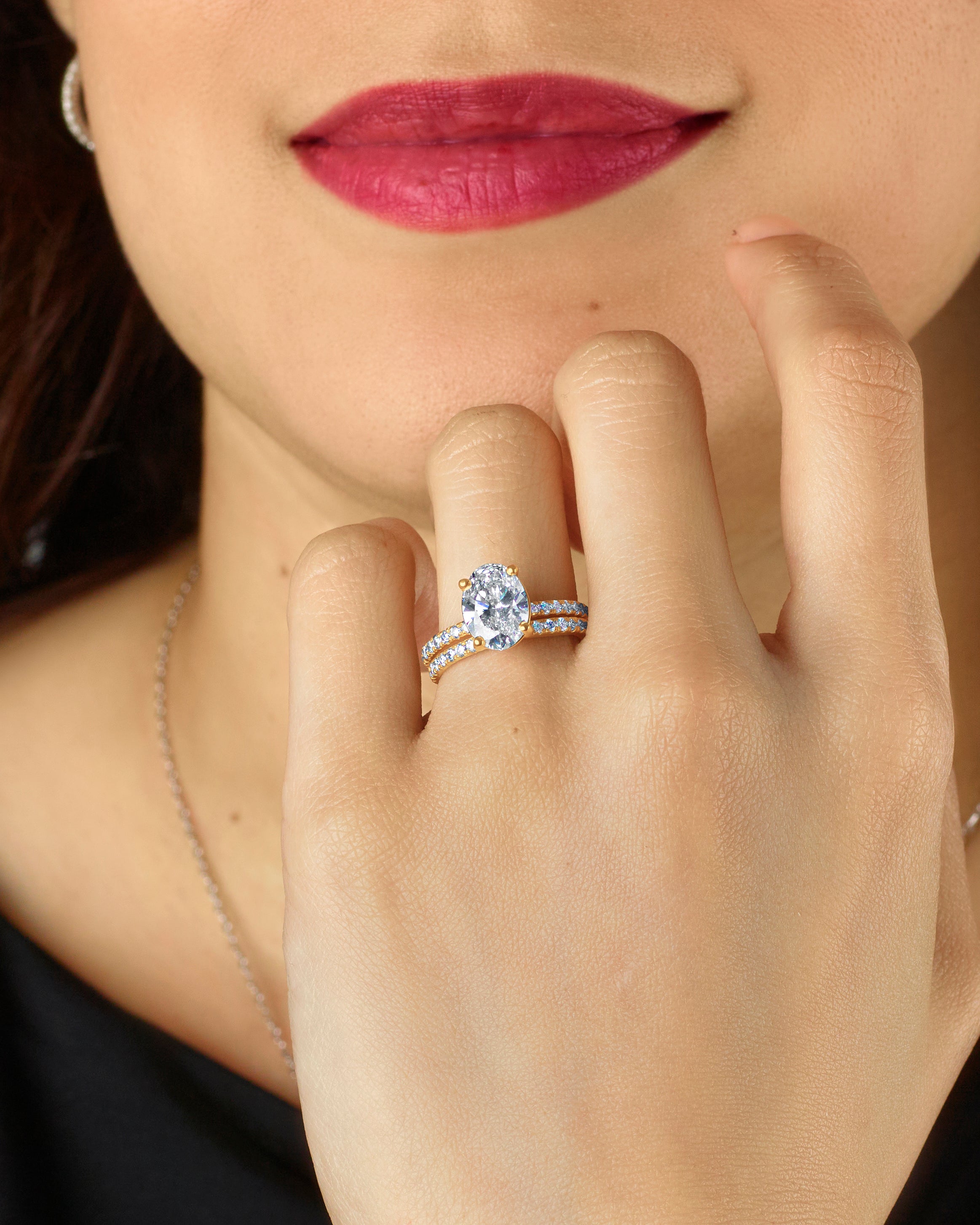 The Two-Band Engagement Ring