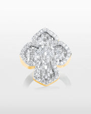 Oscar Baguette Cross Ring