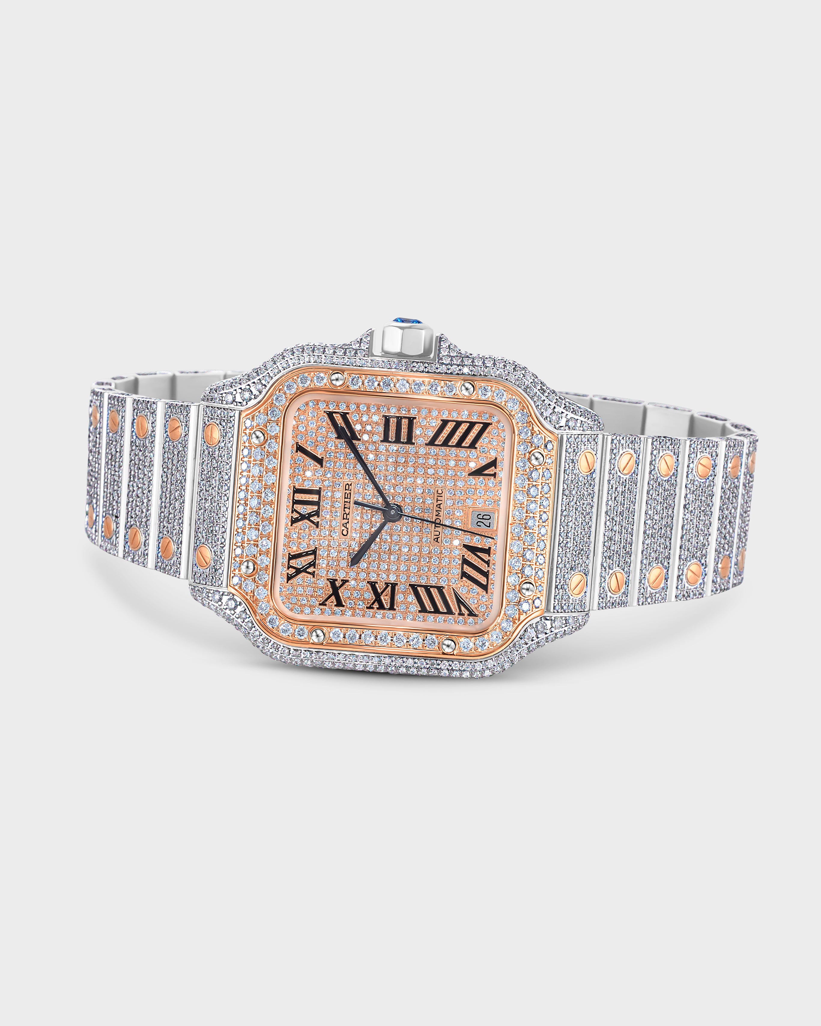 Rose Cartier - Fully Diamond Set