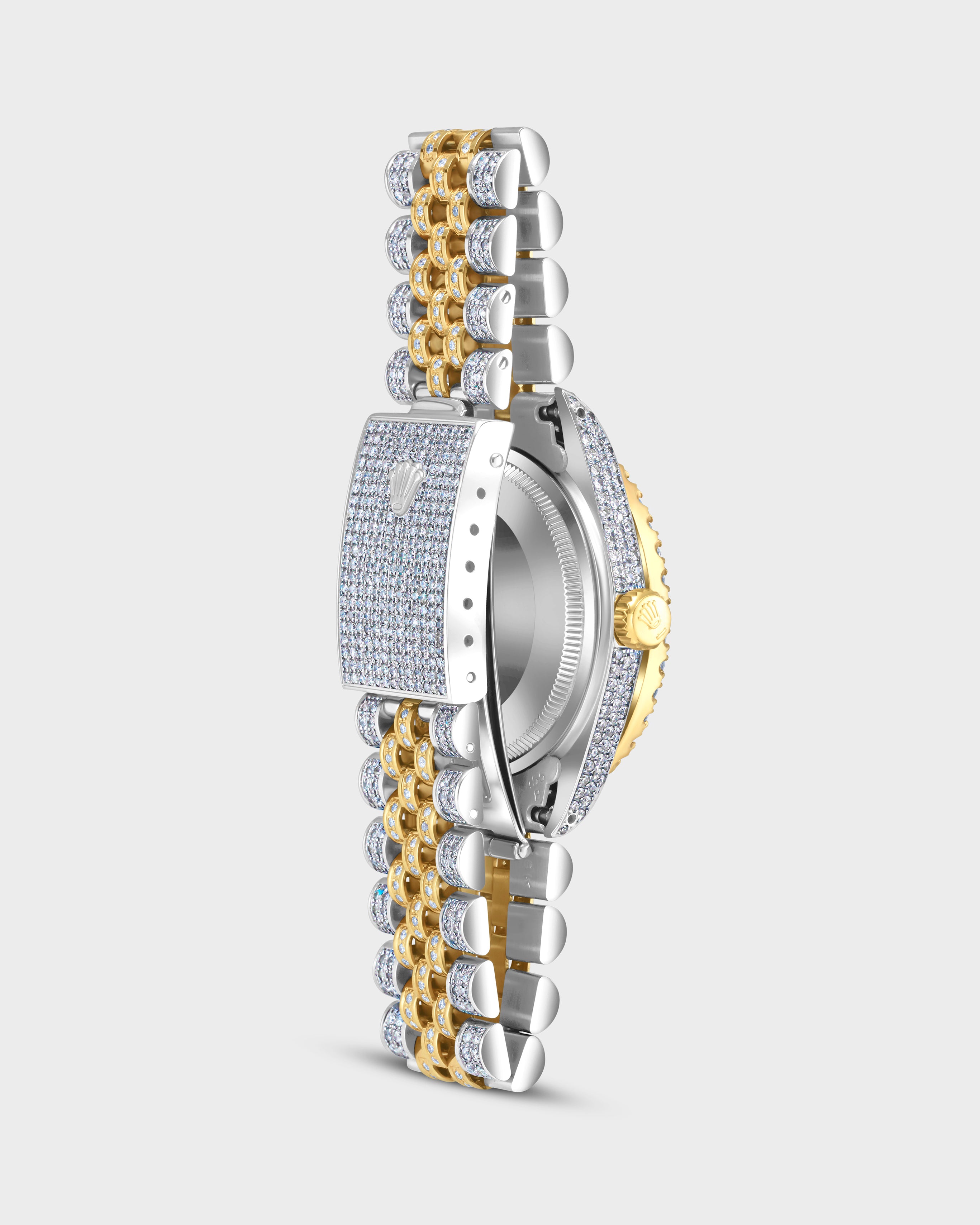 Rolex Datejust – Fully Diamond Two-Tone (36mm)