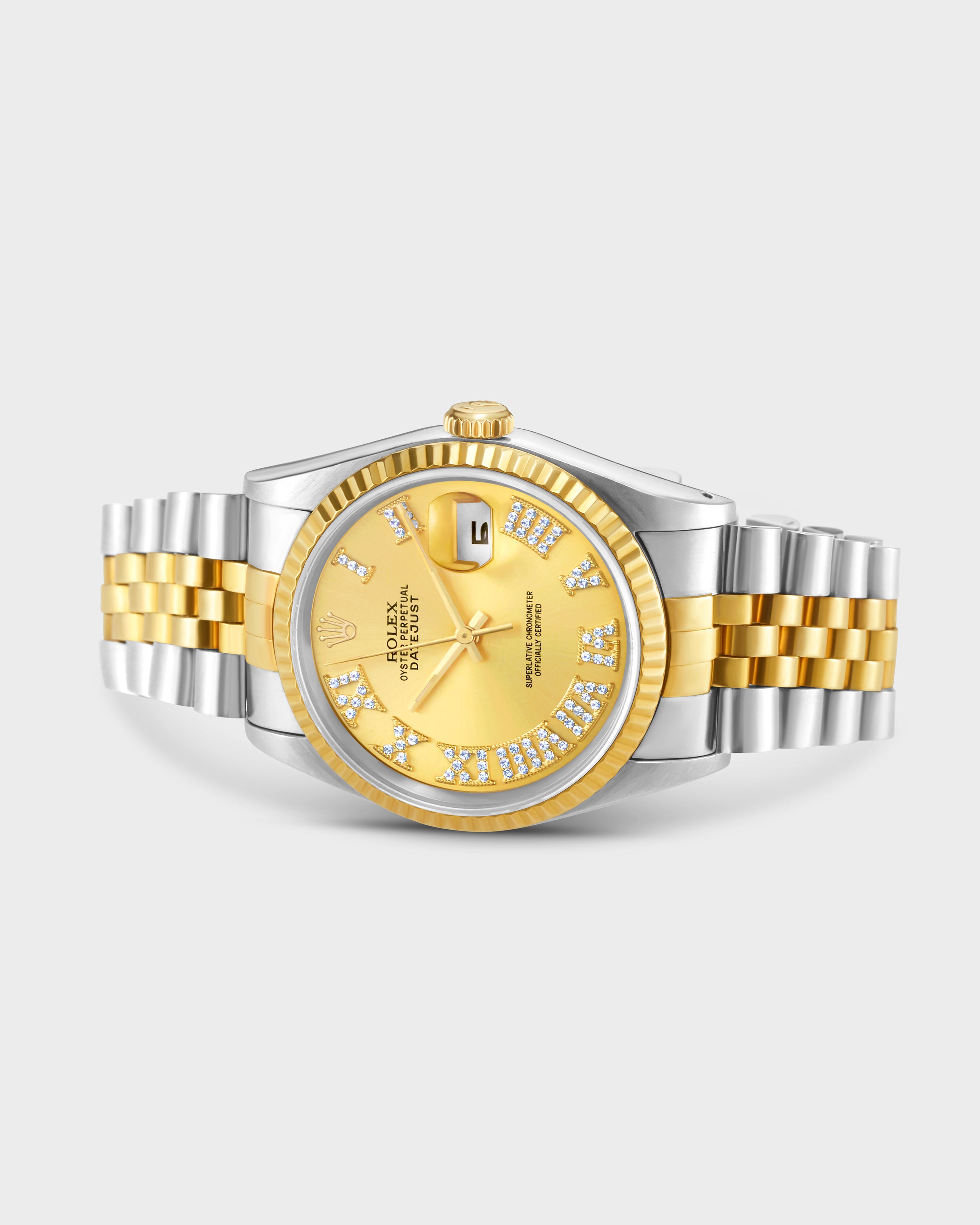 Rolex Datejust – Two-Tone Diamond Dial (36mm)