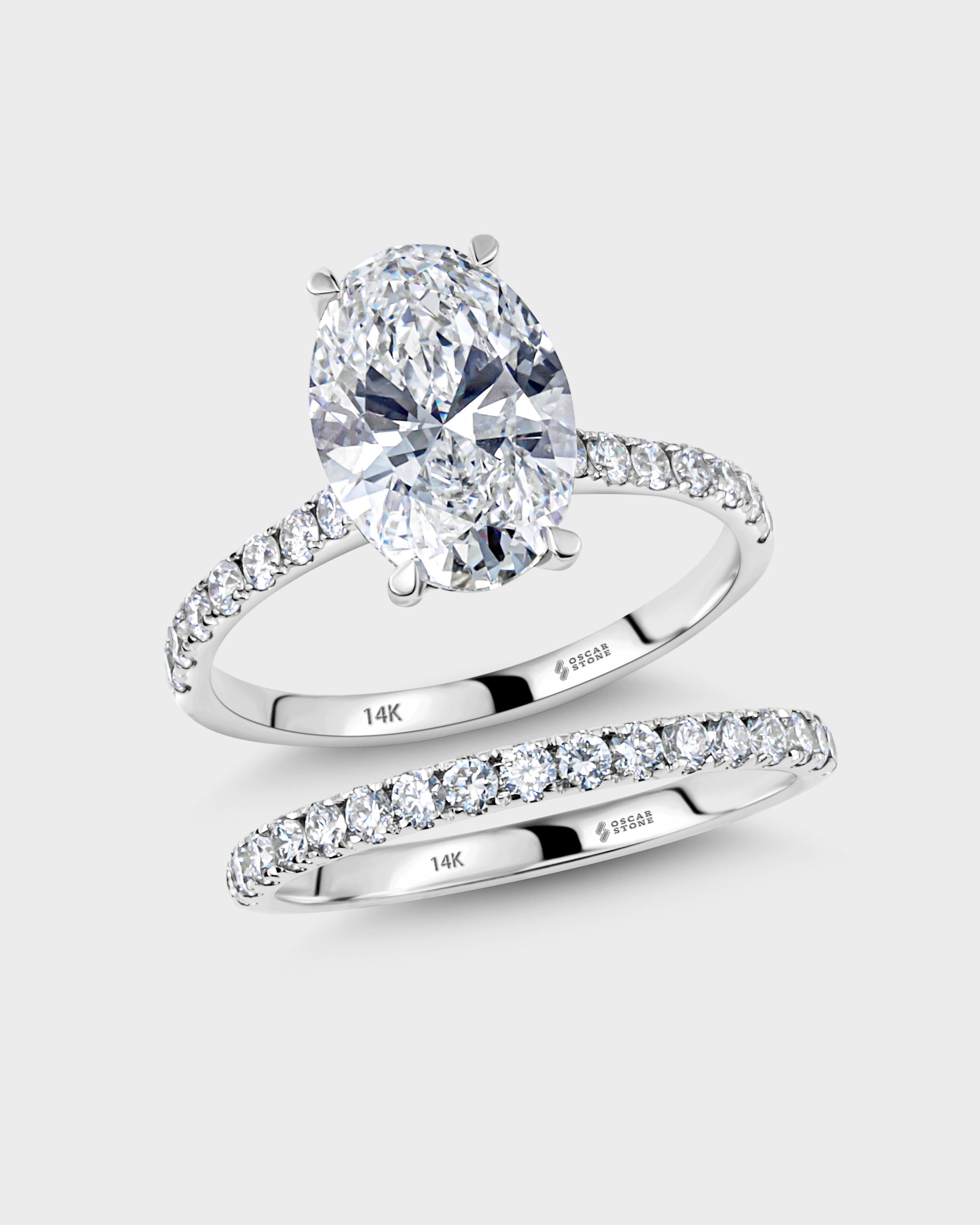 The Two-Band Engagement Ring