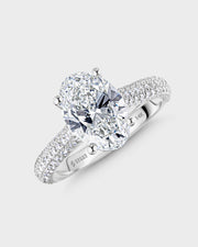 The Oscar Oval Engagement Ring